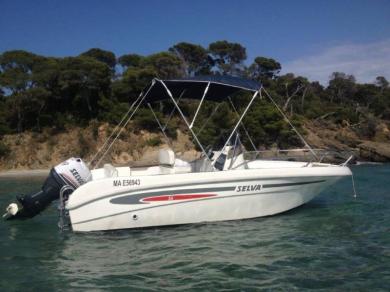 Location bateau open hors bord 5,80 Moteur 100cv