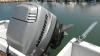 Bateau a moteur ocqueteau avec son emplacement